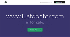 Desktop Screenshot of lustdoctor.com