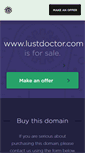Mobile Screenshot of lustdoctor.com
