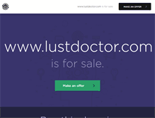 Tablet Screenshot of lustdoctor.com